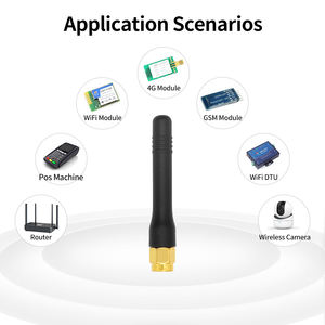 เสาอากาศเป็ดยาง4G 5dBi การสูญเสียต่ำพร้อมขั้วต่อ SMA ตัวผู้แบบตรงเราเตอร์ไร้สายแอพพลิเคชั่นการสื่อสารในร่มทั้งหมด - Product Image 6