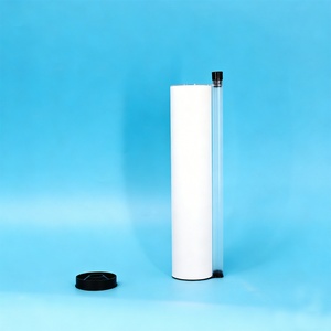 Boîte en tube de papier recyclable personnalisée pour sushis à emporter, avec revêtement en aluminium, fond à poussoir et compartiment indépendant pour sauce, idéale pour biscuits et bonbons - Product Image 3