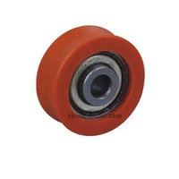 Roues à rouleaux Minli v groove 36mm Roues à poulie à roulement linéaire en plastique (ML-AV001)