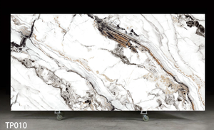 UNION STONE Calacatta Bronze Noir, Losa Grande de Cuarzo Artificial Impreso, Diseño Moderno Ecológico para Cocina, Pared, Baño, Comedor - Product Image 6