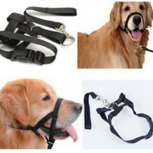 Bozal de nailon para perros con correa SMLXLXXL, control seguro de ladridos, entrenamiento para mascotas - Product Image 2