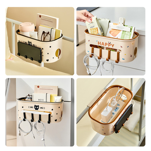 Cestino portaoggetti moderno per la casa dei cartoni animati a parete <span class=keywords><strong>camera</strong></span> <span class=keywords><strong>da</strong></span> letto comodino porta oggetti vari cesto appeso sul comodino - Product Image 4