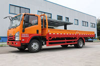 Camion de fret léger Isuzu 4X2, 5 tonnes, double cabine, petit camion de transport, petit camion de livraison