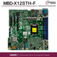 Carte mère de serveur MBD-X12STH-F, socket unique LGA-1200 pour Intel C256 Xeon E-230 Pentium, Micro ATX, COM, carte mère industrielle pour PC