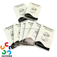 Manuels d'instructions pliables personnalisés, mini-brochures, catalogues, brochures, manuels d'utilisation, flyers publicitaires, offset CMYK
