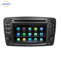 Autoradio Android 2 Din Lecteur multimédia DVD de voiture pour Vaneo Viano Vito pour benz C W203 CLK C209 W209 G W463 1998-2011