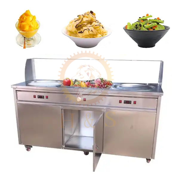 New 220V Thailand Fry Ice Cream