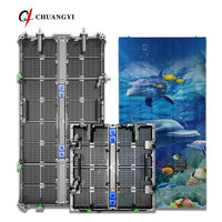 P6.94 HD pleine couleur P6.94 écran LED transparent P6.94 écran LED transparent étanche pour écrans