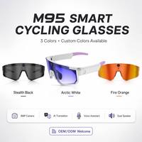 Occhiali Smart da Sci AI 2026 con Fotocamera HD Anti-vibrazione da 800W, Cattura Azione, Audio Surround 3D, Chiamate AI, Occhiali Sportivi da Uomo