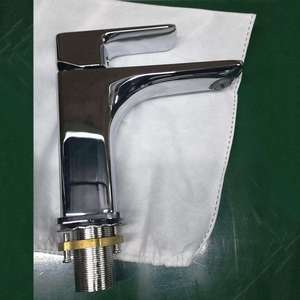 Einzigartiger Gramar Traditioneller Einhand-Waschtischmischer aus Edelstahl für Kalt- und Warmwasser mit Keramikventil - Product Image 5
