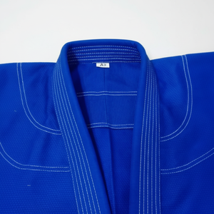 100% algodón corte profesional personalizado artes marciales Jiu Jitsu brasileño BJJ GI Kimono resistente al desgarro tejido reforzado cuello - Product Image 1