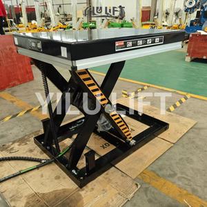 YILU 공장 하이엔드 1톤 ~ 4톤 리프트 테이블 유압식 가위형 차량 리프트 접이식 발판 리프트 플랫폼 (CE ISO 인증) - Product Image 5