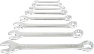 Clé à cliquet multifonction double usage pour réparation automobile, ensemble de 8 clés mixtes avec organiseur rapide - Product Image 2