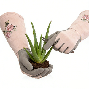 <span class=keywords><strong>Gants</strong></span> de jardinage longs <span class=keywords><strong>pour</strong></span> hommes et femmes, en cuir synthétique, <span class=keywords><strong>pour</strong></span> la taille des <span class=keywords><strong>rosiers</strong></span> - <span class=keywords><strong>Gants</strong></span> de protection respirants et durables - Product Image 5