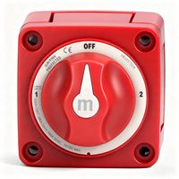 Interrupteur de batterie pour bateau, coupe-circuit 300A 3 positions, isolateur de coupure de courant double circuit haute sensibilité