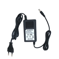 Alimentation électrique réglable AC/DC 9-24V 1A, adaptateur d'alimentation AC/DC réglable avec lampe