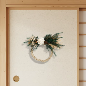 <span class=keywords><strong>Couronne</strong></span> <span class=keywords><strong>de</strong></span> <span class=keywords><strong>paille</strong></span> artisanale douce et éternelle du Yunnan – Longue durée <span class=keywords><strong>de</strong></span> vie (3-5 ans) – Écologique – 30x30cm - Product Image 3