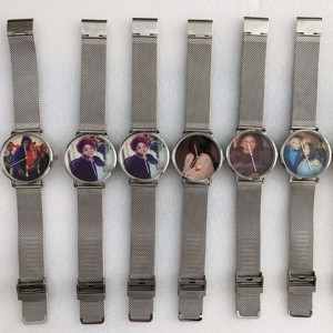 Tùy Chỉnh Của Riêng Bạn Thiết Kế Thương Hiệu Logo/Hình Ảnh Da Thạch Anh Màu Đen Đồng Hồ Cho Nam Giới Phụ Nữ Cá Nhân Đồng Hồ Tùy Chỉnh Đồng Hồ - Product Image 5