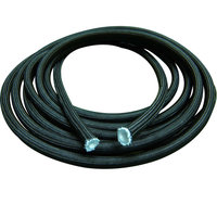 Grande Promotion – Tuyau de Carburant Tressé en Acier Inoxydable, Plusieurs Tailles en Stock, Tuyau d'Huile en Nylon Noir NBR/CPE