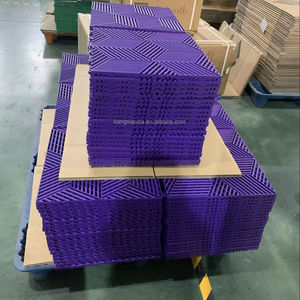 Revêtement de sol extérieur personnalisé amovible antidérapant Carreaux de sol de garage - Product Image 1