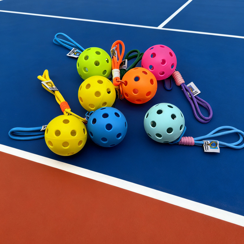 Fashion Colorful Pickleball Ball Peripheral Products, Mini Novelty Sports Pendant for Souvenirs & Gifts