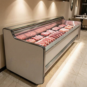 Équipement de cuisine pour restaurants, vente en gros, refroidisseur d'air commercial grande capacité, vitrine réfrigérée pour <span class=keywords><strong>boucher</strong></span> - Product Image 5