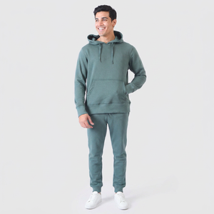 Chándales personalizados de alta calidad con logotipo, estilo holgado, desgastado, de algodón grueso, al por mayor, unisex - Product Image 1