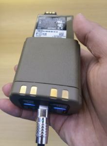 NNTN8921A Type-C เครื่องส่งรับวิทยุเครื่อง impers แบตเตอรี่2ก้อน4500mAh 7.4V NNTN8921วิทยุ APX7000EX SRX2200 APX8000 - Product Image 2