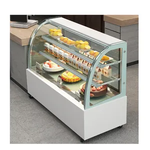 Rebirth Customize Fridge Refrigerated Showcase Cake Chiller Display Fridge Cake Display Counter