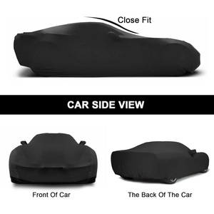 Housse de voiture intérieure pour <span class=keywords><strong>Porsche</strong></span> 911 2012-2022, luxueuse, douce, extensible, en satin, sur mesure, anti-poussière, pour garage souterrain, exposition automobile - Product Image 3