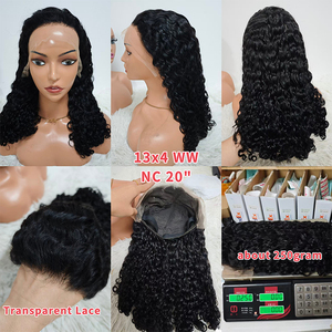 ¡Oferta! Pelucas de Cabello Humano 100% Ondulado de 18 Pulgadas con Cierre 4x4 y Frontal de Encaje 13x4, Densidad 250%, Colores Variados - Product Image 5