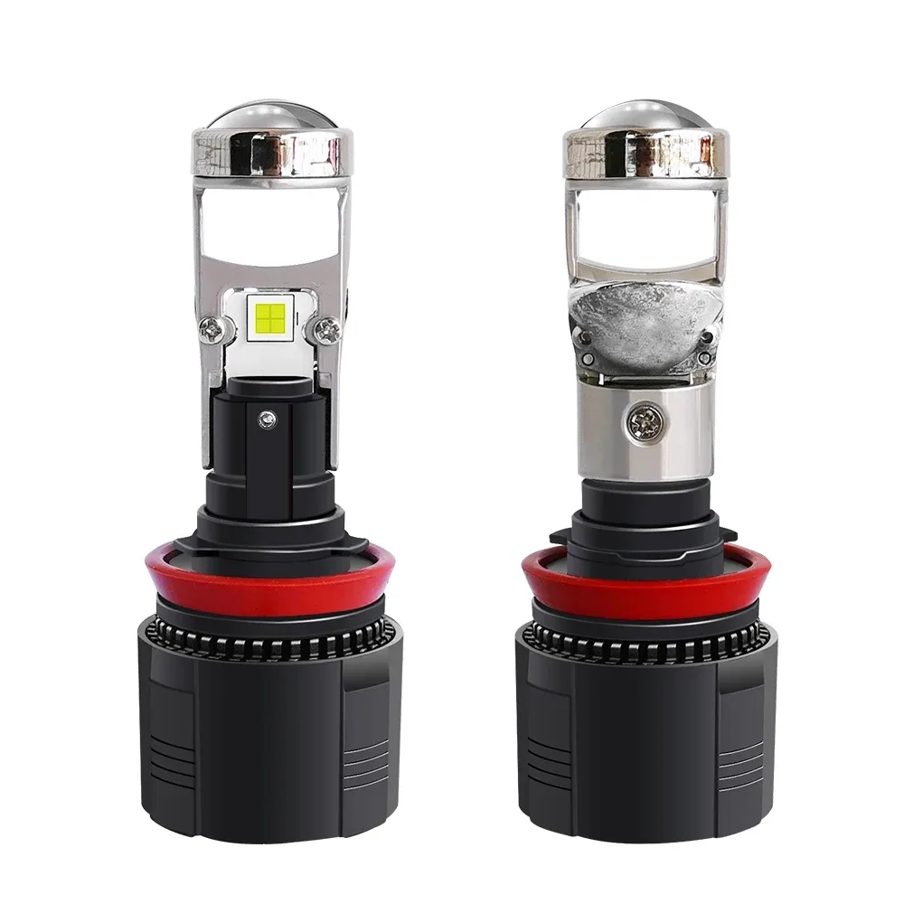 70 W/pair Lamp H4 Led Mini Bi Led Lens Projector Koplamp 10000LM H7 H11 Led H8 H9 HB4 HB3 9005 9006 Auto Motorcycle Bollen