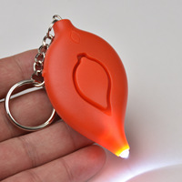 Nieuwe Mode Blad Veiligheid Sleutelhanger Zelfverdediging Veiligheid Persoonlijke Sirene Alarm Sleutelhanger Voor Vrouwen Persoonlijke Sirene Alarm Sleutelhanger Led