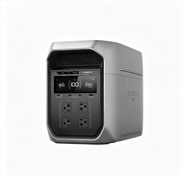 DELTA 3 Plus LiFePO4 Outdoor Emergency Power Station Fast Charging QC2.0 Portable Energy Storage Solution 3600W CN EU