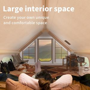 Grandes tentes gonflables pour le camping, tente gonflable en toile pour adulte 2/4/8 personnes, maison dôme gonflable facile à installer - Product Image 5