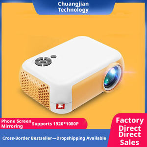 Projecteur moderne électrique portable pour l'extérieur, ultra HD, commande tactile, durable, pour la famille, la chambre à coucher, les petits dortoirs, les étudiants - Product Image 2