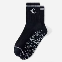 Chaussettes de Pilates antidérapantes pour femmes, petite quantité minimale de commande, vente en gros personnalisée, broderie sur mesure