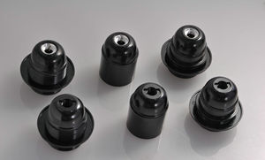 Hot bán Bakelite màu đen giữ đèn <span class=keywords><strong>E27</strong></span> với chủ đề Vòng vít Shell Đen Bakelite Đèn chủ sở hữu đèn căn cứ Edison bóng đèn - Product Image 6