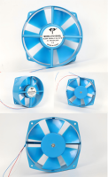 Ventilateur axial AC 150HBL 110/220/380V à roulement à billes, ventilateur d'évacuation en métal bleu pour armoire, compatible avec la série 150FZY
