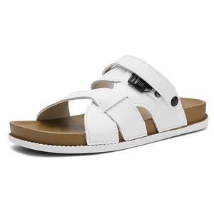 Men's Retro Casual Sandals Lightweight Cushioning Waterproof Breathable Arch <b>Support</b> Outdoor Beach Walking - Product Image 4