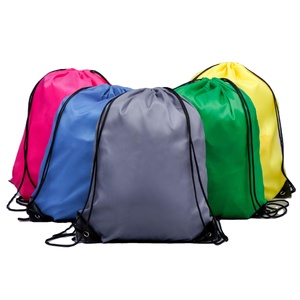 Unisex Portable 210DNylon Sports Backpack Waterproof <strong>Drawstring</strong> Thickened Custom Logo Storage for Running Featuring Polyester - Product Image 2