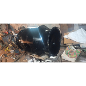 Ventilateur axial bifurqué industriel à pales en alliage d'aluminium, ventilateur de conduit haute température, robuste et durable - Product Image 6