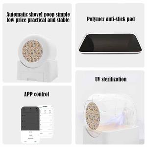 מספר חתולים חכם לבן אבאטורי ניקוי עצמי של אפליקציה עם ניטור בריאות - Product Image 5