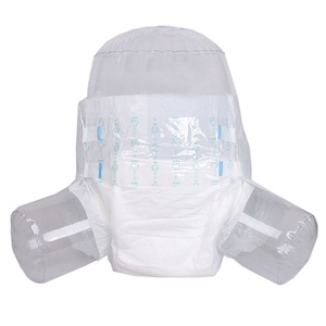 Vcare Wholesale Printed Adult Pull-Up Diapers Non Woven Fabric 3D Leak Prevention Disposable Custom OEM 12-Piece <b>Set</b> - Product Image 4