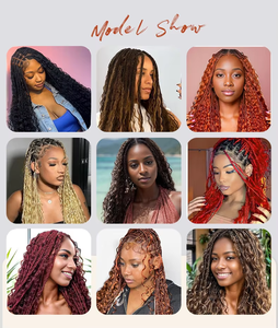Perruque en cheveux humains lisses en vrac, sans couture, avec coussinets de cheveux supplémentaires, cheveux humains africains complets, longueurs de 12 à 28 pouces - Product Image 5