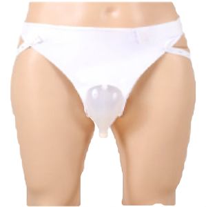 Sac de récepteur d'urine masculin étanche médical de 1000ml en PVC et gel pour adultes - Product Image 1