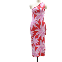 Robe d'été tendance style brésilien 2026 personnalisée, colorée, à bretelles, ajourée, en tricot jacquard, pour la plage