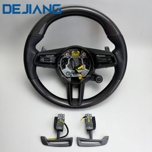 Volante Deportivo de Fibra de Carbono de Alta Calidad para <span class=keywords><strong>Porsche</strong></span> CARRERA GT 991 <span class=keywords><strong>911</strong></span> 992 718 Multifunción, Duradero, Gran Venta, OEM - Product Image 1