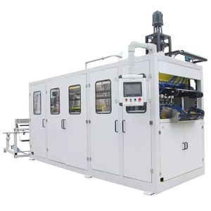 Độ chính xác cao tự động dùng một lần thermoforming khay nhựa hộp cốc làm cho máy cho pet PP PS & PVC thành phần động cơ lõi - Product Image 1