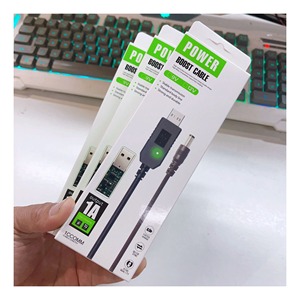 Cable de alimentación <span class=keywords><strong>USB</strong></span> a CC promocional, 5V a 12V, voltaje <span class=keywords><strong>Usb</strong></span>, Cable convertidor de refuerzo de potencia, alta potencia para enrutador, adaptador WIFI - Product Image 4